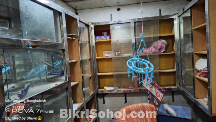 কনফেশনারী/মুদি দোকানের ডেকোরেশন বিক্রি হবে (এস এস স্টীল)